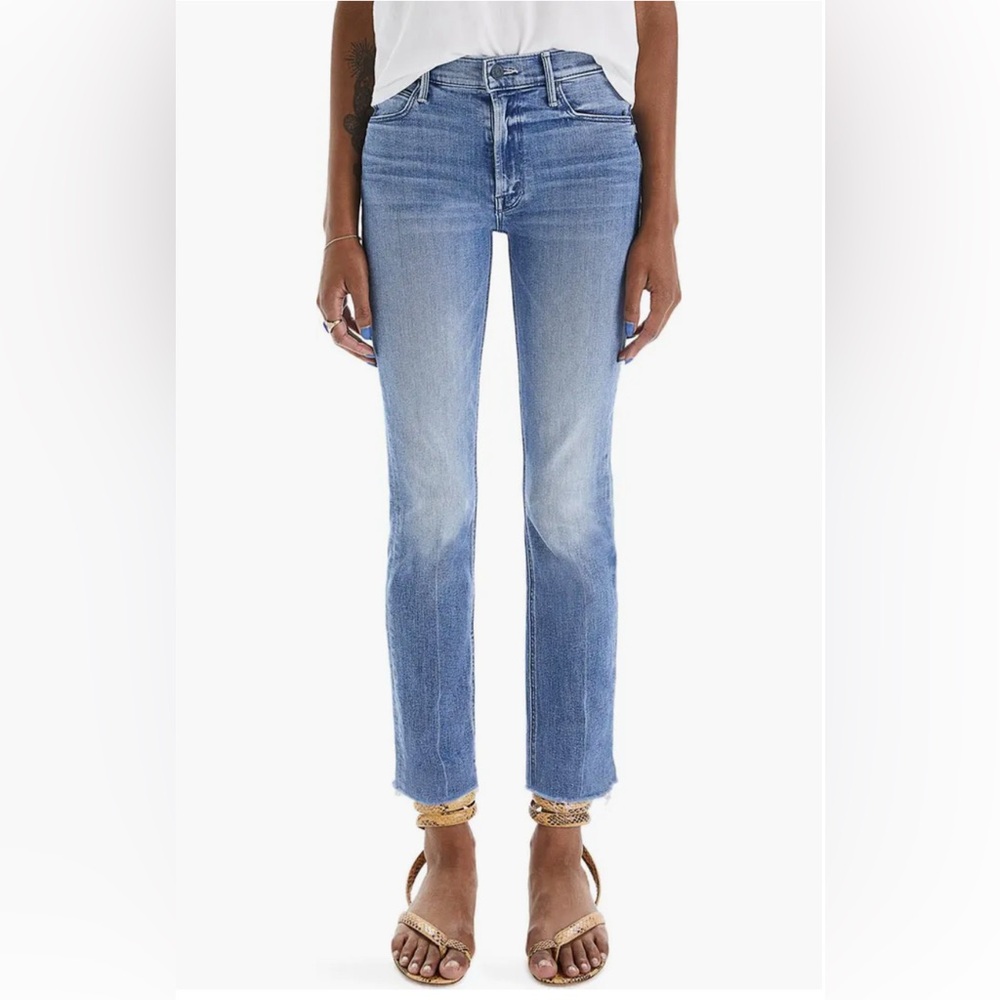 Mother mid-rise Dazzler ankle in color we the animals